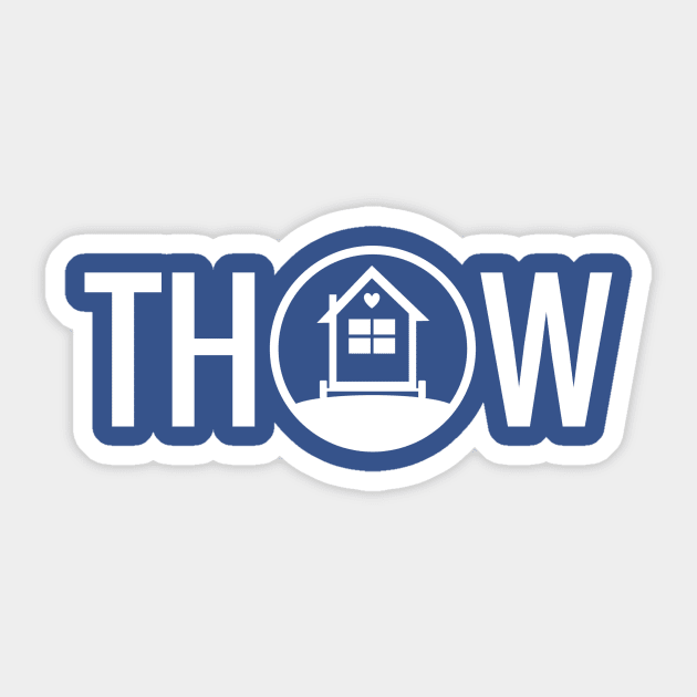 Tiny House on Wheels THOW Sticker by Love2Dance